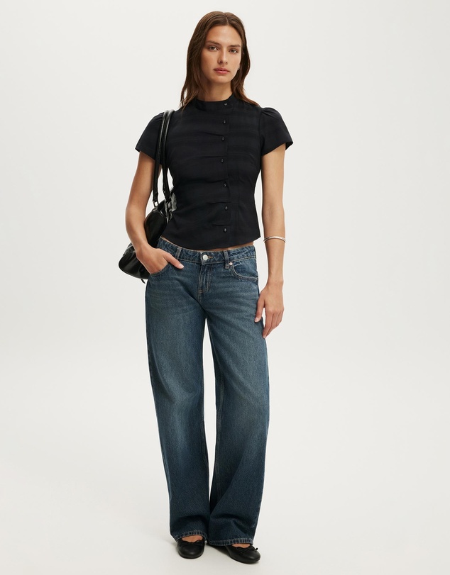 Cotton On - Nikki Button Through Blouse