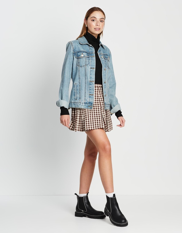 All About Eve - Harlem Check Skirt