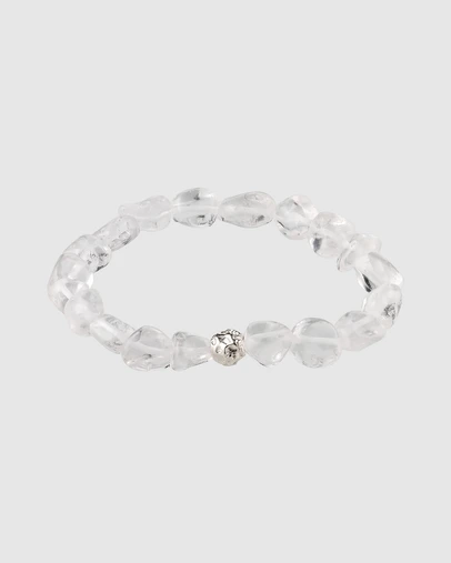 Elli Jewelry - Rock Crystal Nugget Bracelet