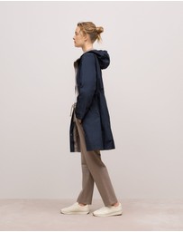 Trenery - Ponte Straight Leg Pant in Cinder