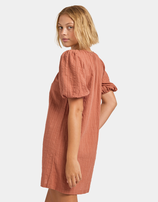 Roxy - Womens Costa Check Midi Dress