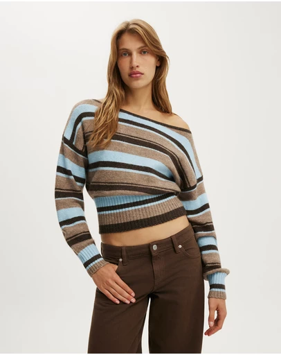 Cotton On - Softest Luxe Off Shoulder Knit