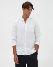 AERE - Linen Oxford Shirt