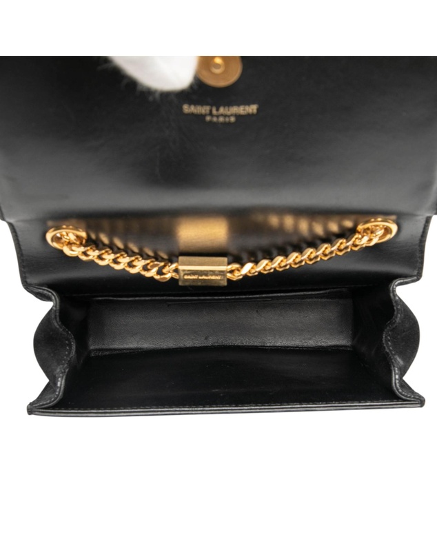 Pre-Loved by Azura Reborn - Pre-Loved Small Suede Monogram Kate Tassel Crossbody