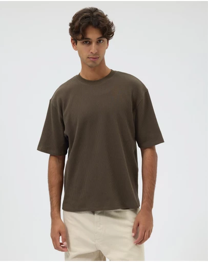 AERE - Orin Waffle SS Tee