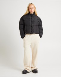 Subtitled - Casey Cropped Puffer Jacket