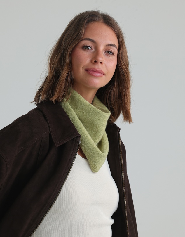 Morgan & Taylor - Katrina Triangle Scarf in Green
