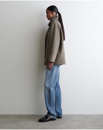 COS - Double-Faced Wool Scarf Jacket