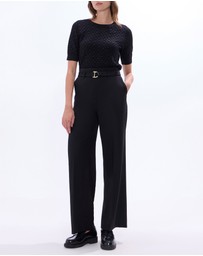Marcs - Shimmer Flames Knit Top