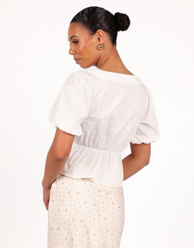 Petal & Pup - Pippi Top - Cloud White
