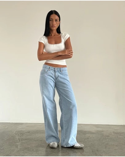 Motel Rocks - Roomy Jeans