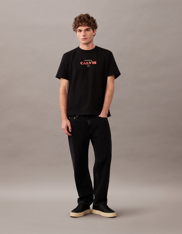 Calvin Klein Jeans - Contrast Logo Graphic Relaxed T-Shirt