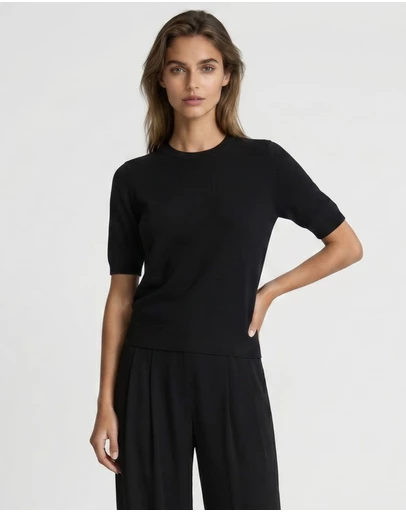 SILK MAGNOLIA - Cashmere Top