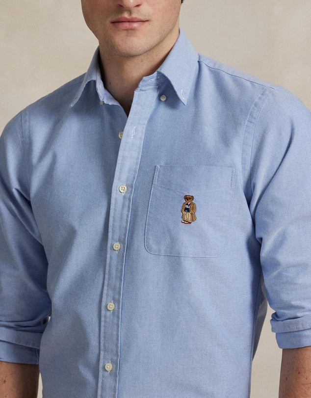 Polo Ralph Lauren - Custom Fit Polo Bear Oxford Shirt