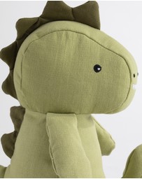 Living Textiles - Large Linen Animal - Dennis the Dinosaur