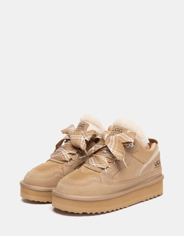 EVERAU - Australian Shepherd Ugg Parkyr Kids Cow Suede Upper UGG Boots