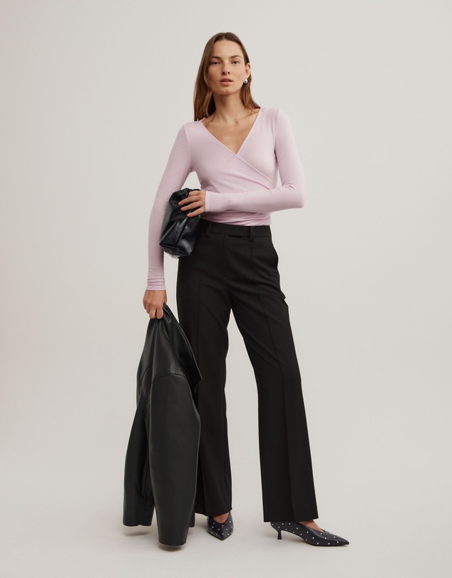 Witchery - Wrap Jersey Top