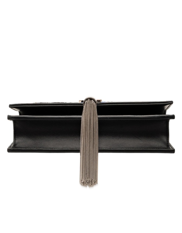 Pre-Loved by Azura Reborn - Pre-Loved Calfskin Cloud Star Applique Classic Monogram Kate Tassel Wallet on Chain