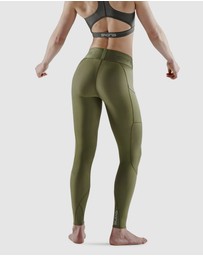SKINS - SKINS Compression Women's Series-3 Active Long Tight Khaki