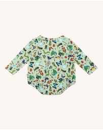 Fleur Harris - 'Beautiful World' Drift Bodysuit in Basil