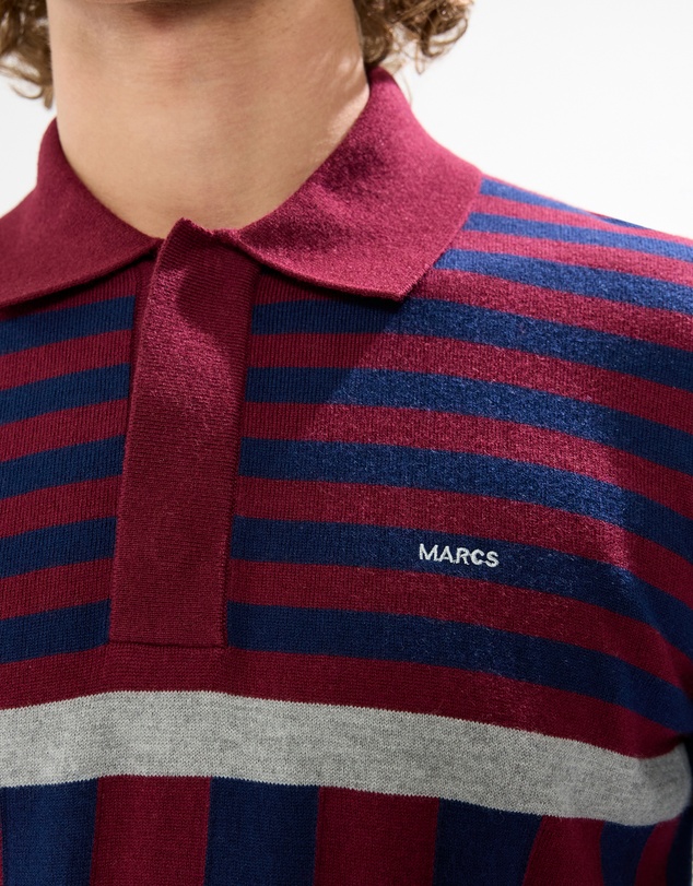Marcs - Joshua Stripe Knit Polo