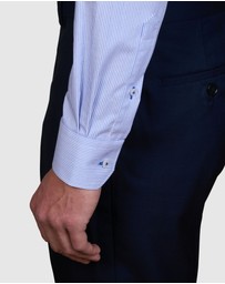 Abelard - Bamboo Blend Bengal Stripe Slim Fit Shirt