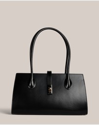 VESTIRSI - Darcy Structured Leather Shoulder Bag