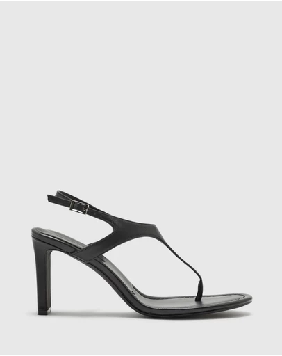 Nakedvice - The Gia Black Thong Heel