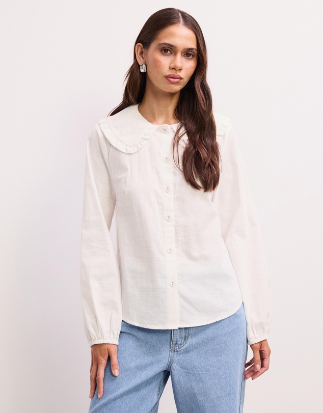 The Fated - Eliza Collared Blouse