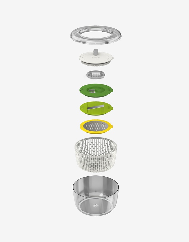 Joseph Joseph - Multi-Prep™ 4-piece Salad Preparation Set (Multicolour)