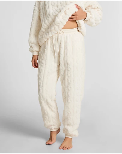 Hunkemoller - Cable Fleece Joggers