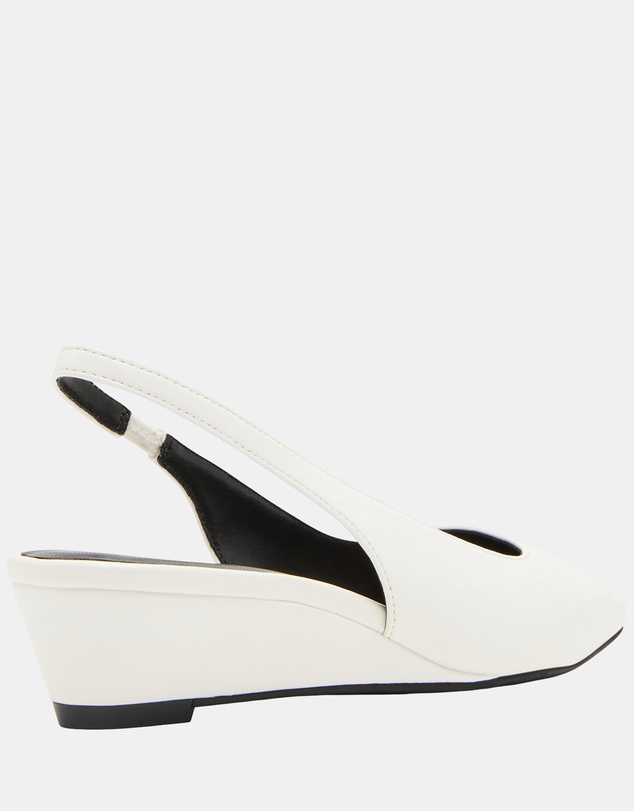 Steve Madden - Candyy White Paris Heels