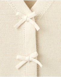 M.N.G - Knitted Cardigan With Ties