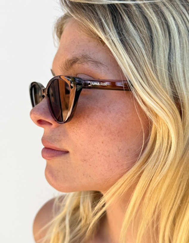 Luna Rae - Expresso - Cat Eye Sunglasses
