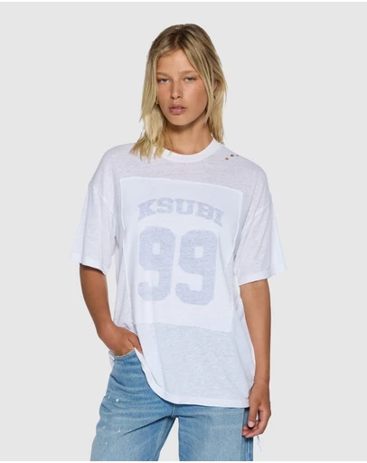 Ksubi - 99 Oh G Tee Slub White
