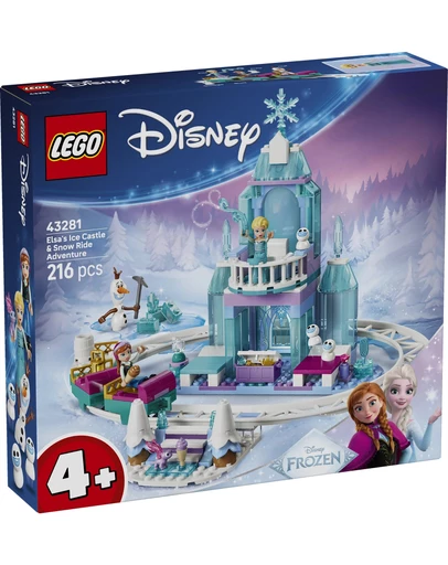 LEGO - 43281 Elsa's Ice Castle & Snow Ride Adventure