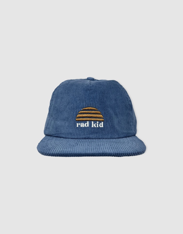Banabae - Rad Dad and Rad Kid Cord Cap Bundle - Denim Blue