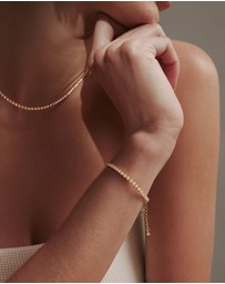 SAINT VALENTINE - The Aspen Tennis Set - Gold