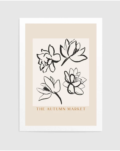 Olive et Oriel - Pure Forms No19 by Treechild Art Print
