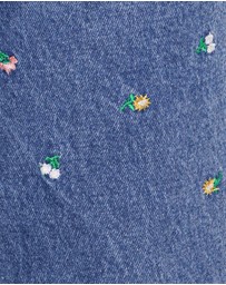 Petal & Pup - Kendall Straight Leg Jeans - Embroidery Medium Wash