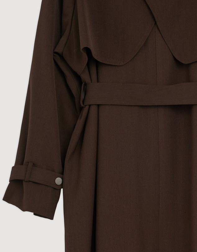 Revibe - Repaired Calli Karise Relaxed Trench Coat - AU 10