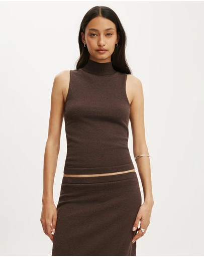 Cotton On - Bobbi Mock Neck Tank