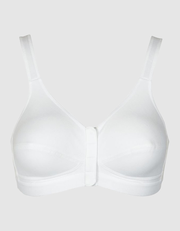 Royce Lingerie - Comfi Cotton Wirefree Press Stud Front Open Bra
