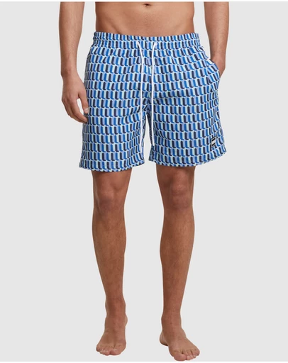 Urban Classics - Pattern Swim Shorts