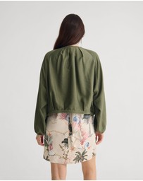 Oxford - Cindy Unlined Bomber Jacket