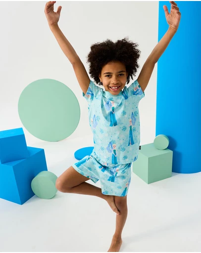 Rock Your Kid - Frozen Short Pyjama Set - ICONIC EXCLUSIVE - Kids