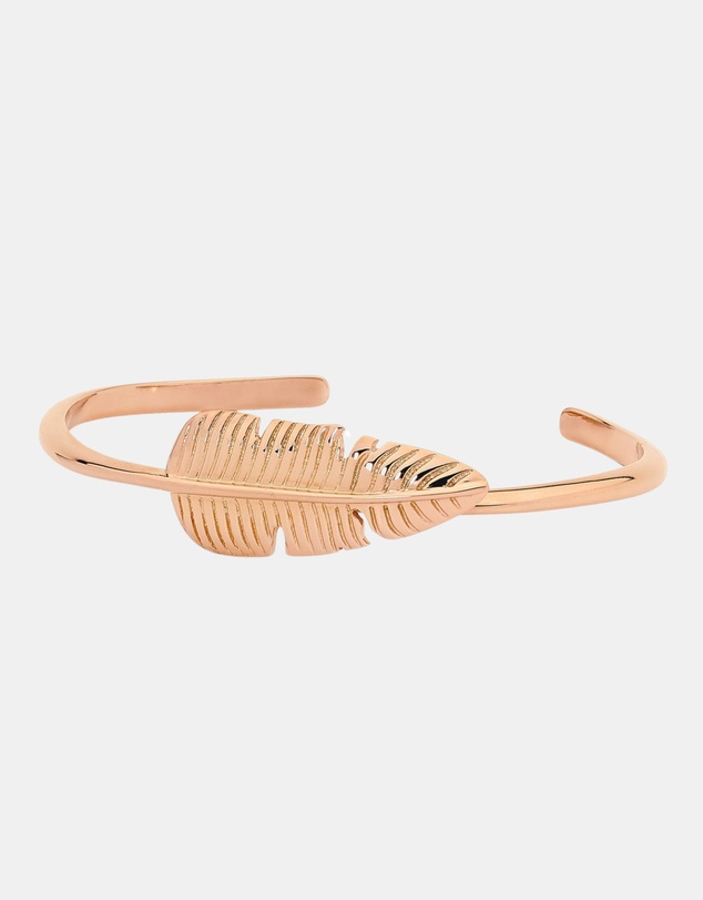 Pastiche - Wilderness Cuff 14k Rose Gold plated Stainless Steel bracelet