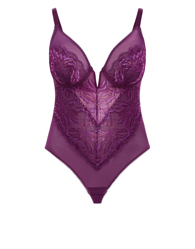 City Chic - Ingrid Underwire Lace Bodysuit
