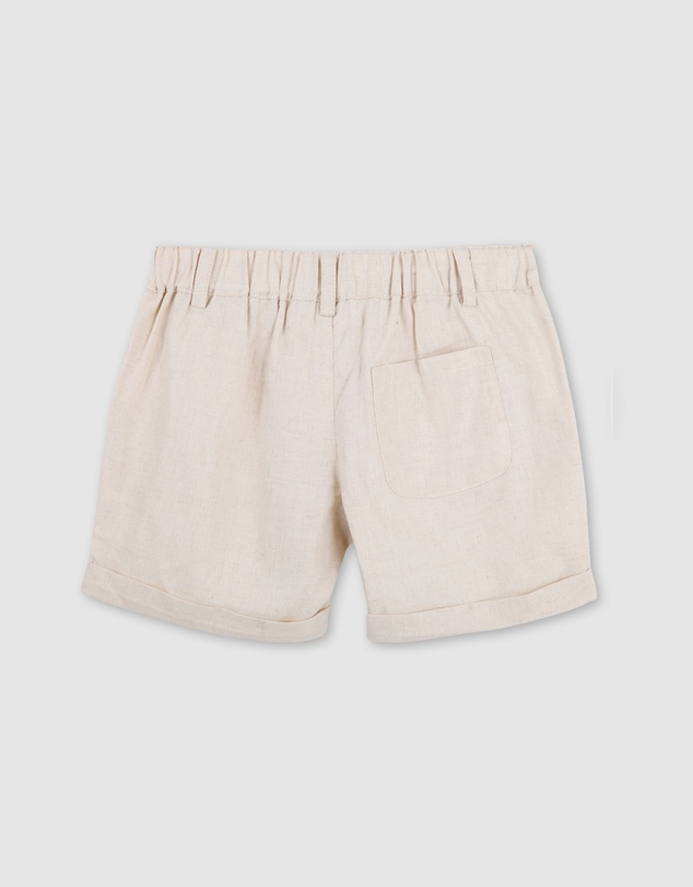 Designer Kidz - Finley Linen Shorts