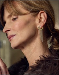 Rachel Jackson - Evolve Chandelier Drop Earrings Gold